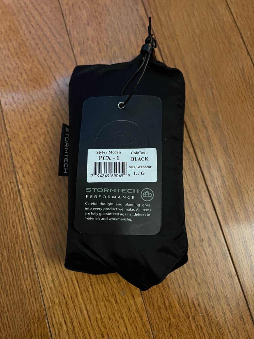 Stormtech Performance Packable Jacket - Black - Picture 2 of 2